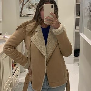 COPY - NWT Tularosa Griffin Sherpa Coat fleece lined XS